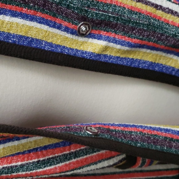 Anthropologie Akemi + Kin Striped Cardigan Jacket Size M - Picture 11 of 13